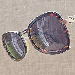 Vintage Jean Paul Gaultier JPG Sunglasses Brown/Gold Tone Frame Made in Japan